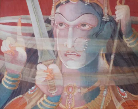 Face of Durga