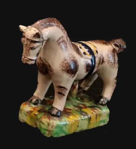 Staffordshire Style Pony Figurine