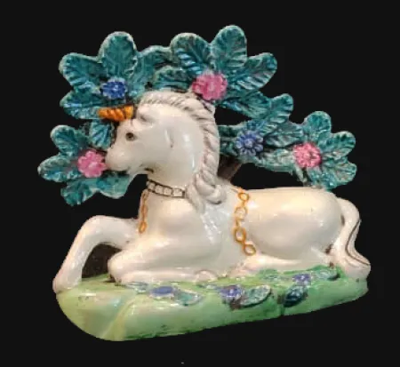 Staffordshire England Horse Porcelain Figure