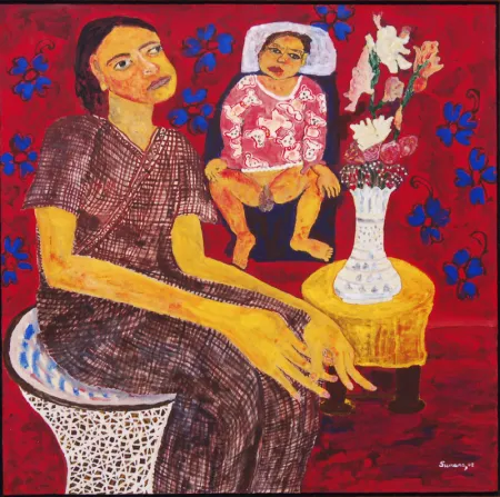 The Child Before The Flowers